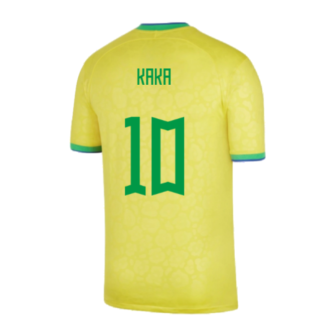 Match 2022-2023 Brazil Little Boys Home Shirt (Kaka 10)