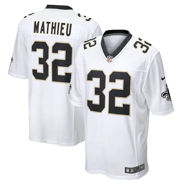 New Orleans Saints Game NFL Jersey - White | Pro-Level Football App...