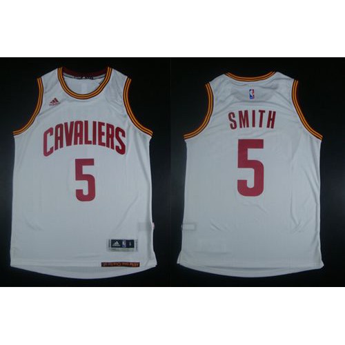 White Cleveland Cavaliers #5 Game-Day Jersey Premium Quality