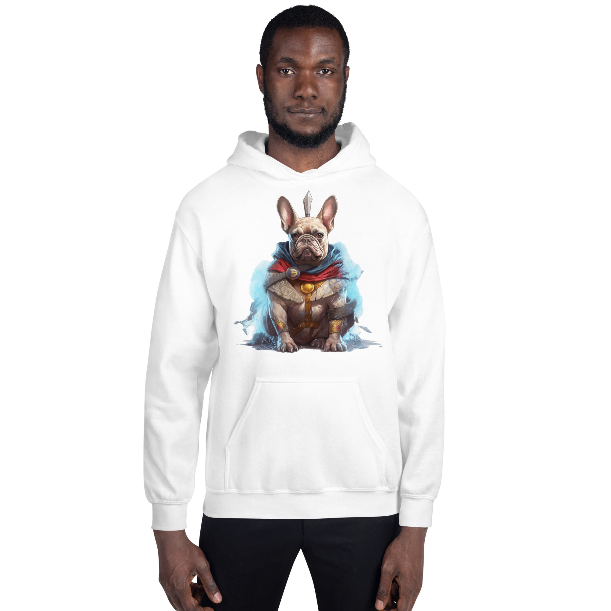 French Bulldog Cozy Frenchie Unisex Hoodie Perfect For Dog Enthusiasts Durable Dog Item
