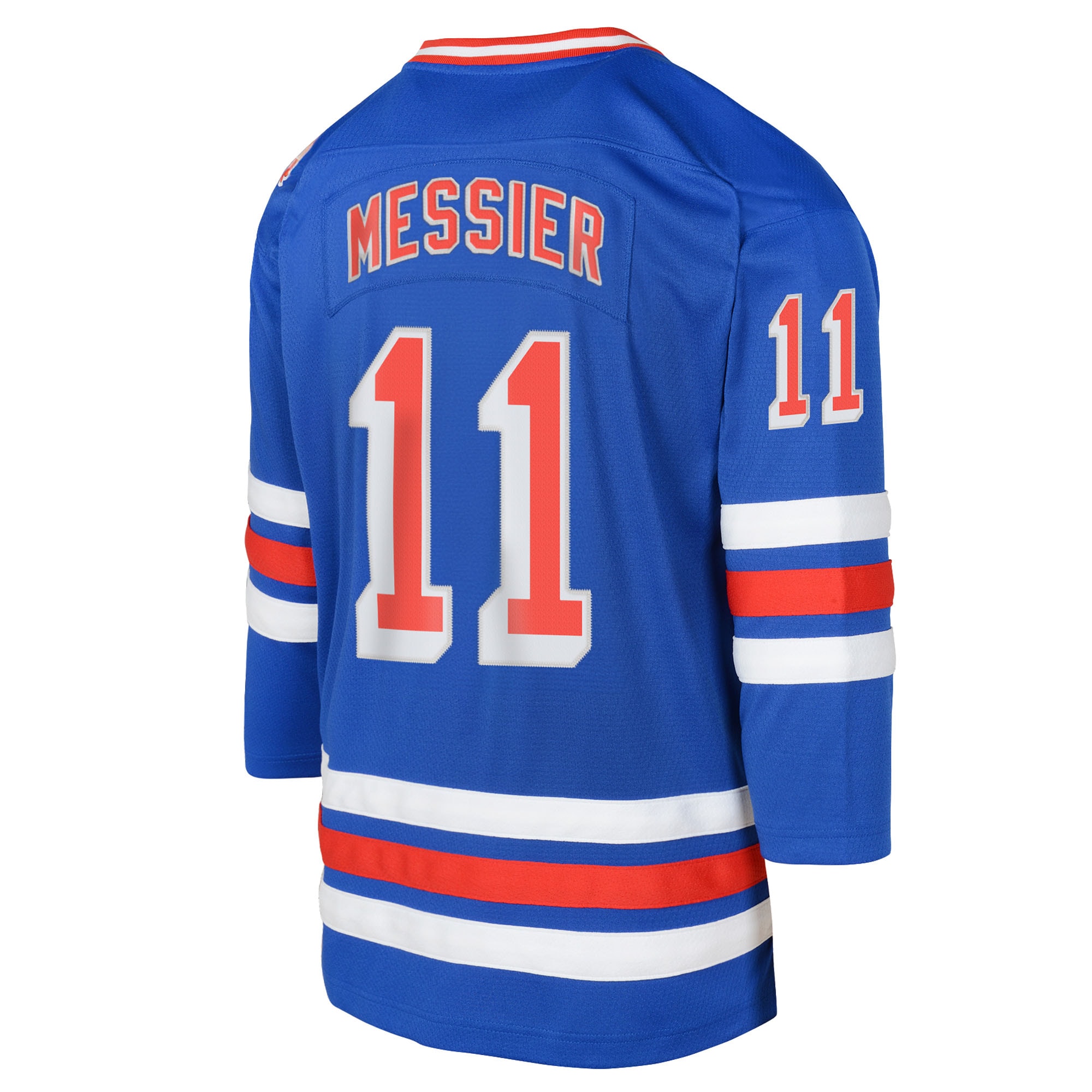 [LK] Mark Messier New York Rangers Youth Power Play 2.0 Player Jersey with Captain Patch - Royal