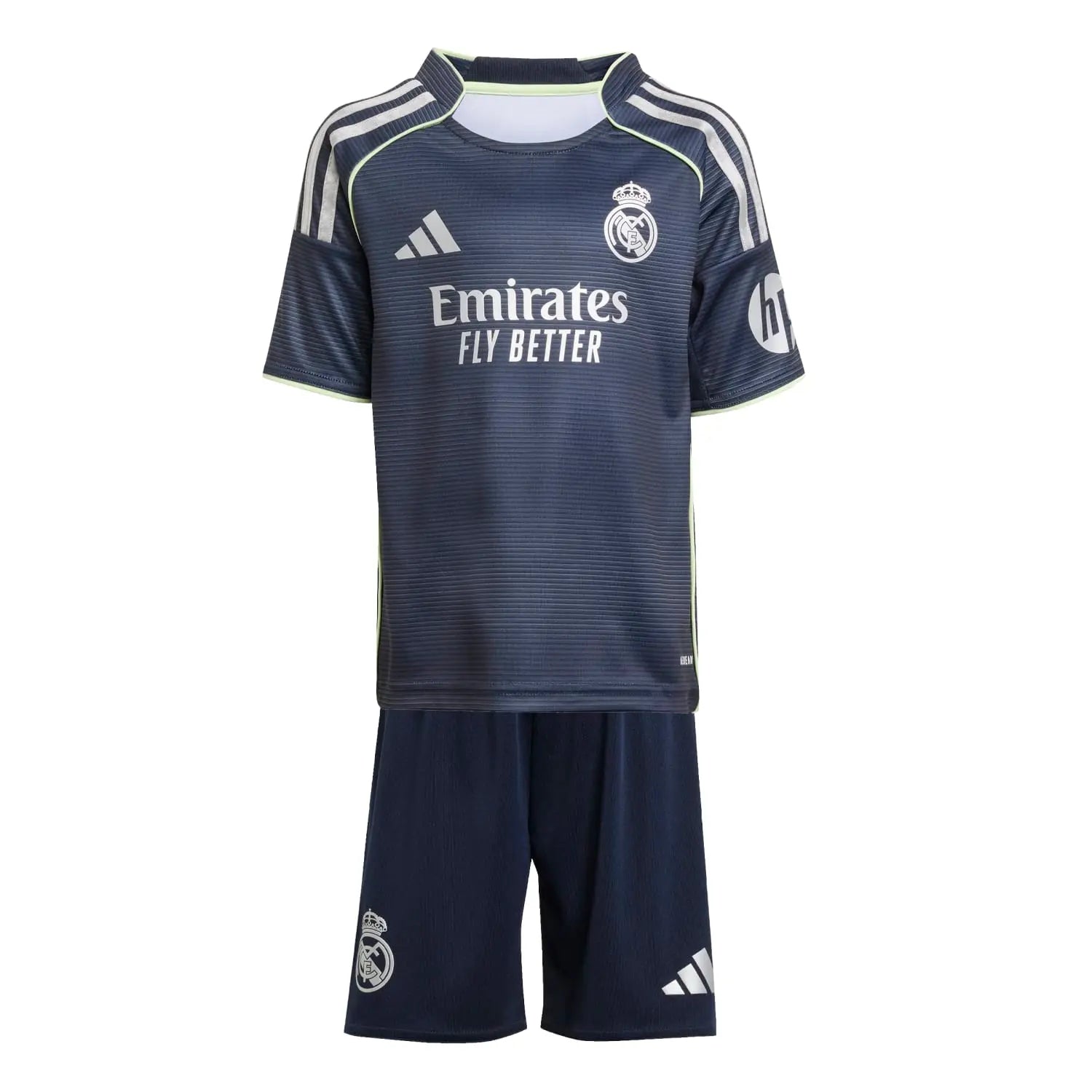 Kid's Real Madrid Away Soccer Jersey Kit(Jersey+Shorts+Socks) 2025/26A
