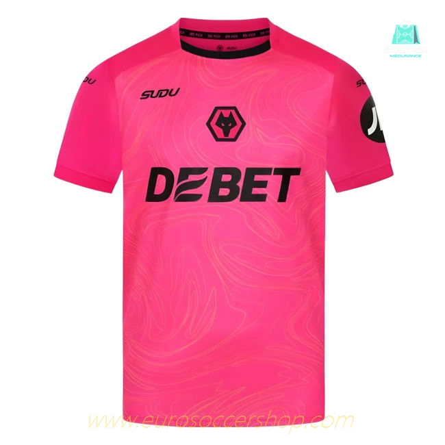 2024-2025 Wolves Goalkeeper Shirt (Pink)