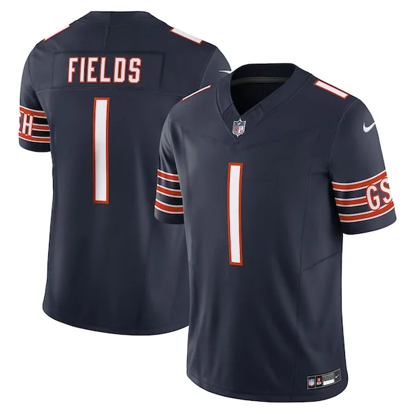 None Justin Fields Limited Jersey - Navy | NFL Player Jersey
