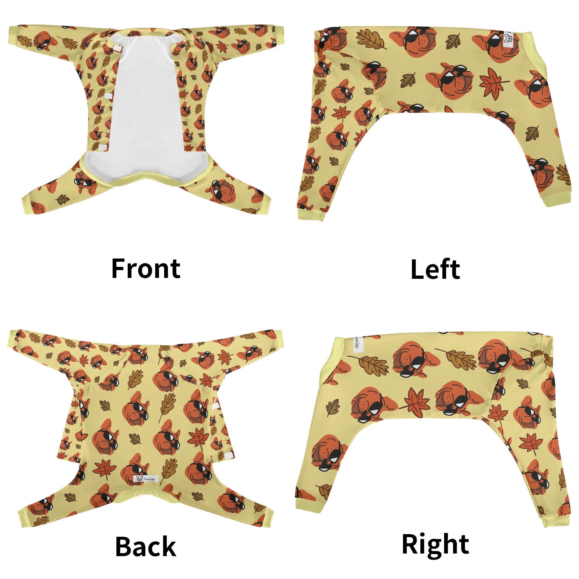 French Bulldog Koda Frenchie Pajama Practical Pet Supply