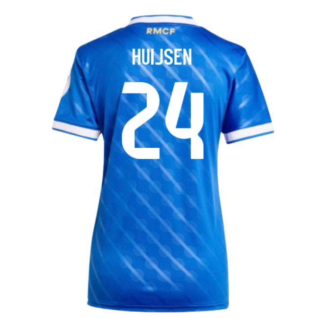 2025-2026 Genuina Camiseta Real Madrid Tercer - Mujeres Con Huijsen 24