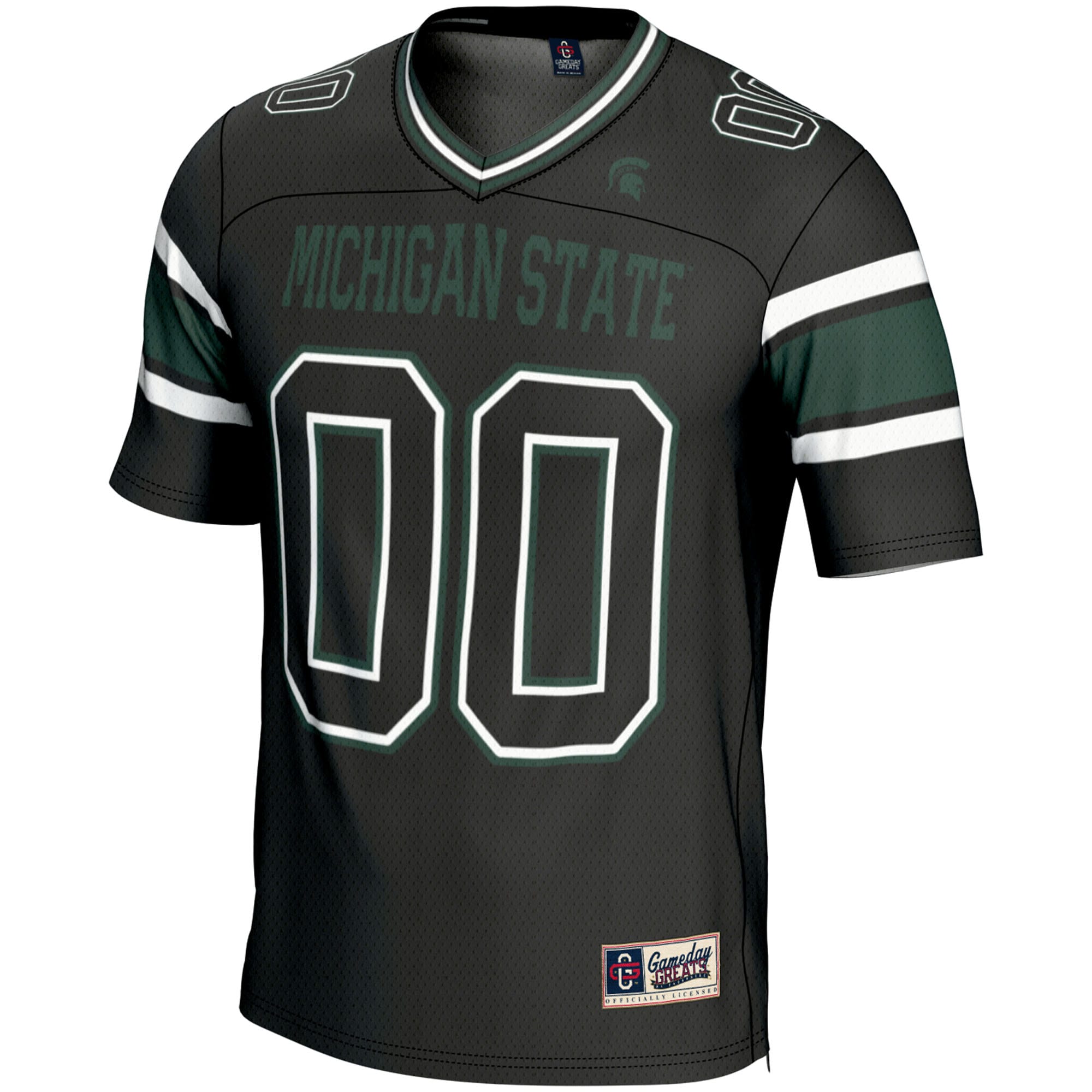 [DDG] Michigan State Spartans GameDay Greats NIL Pick-A-Player Football Jersey - Black