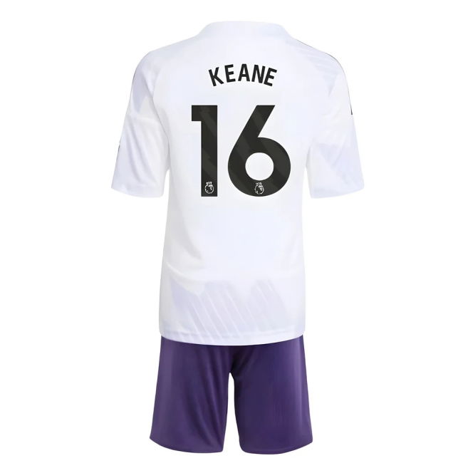 Women's 2025-2026 Man Utd Away Mini Kit (Keane 16)