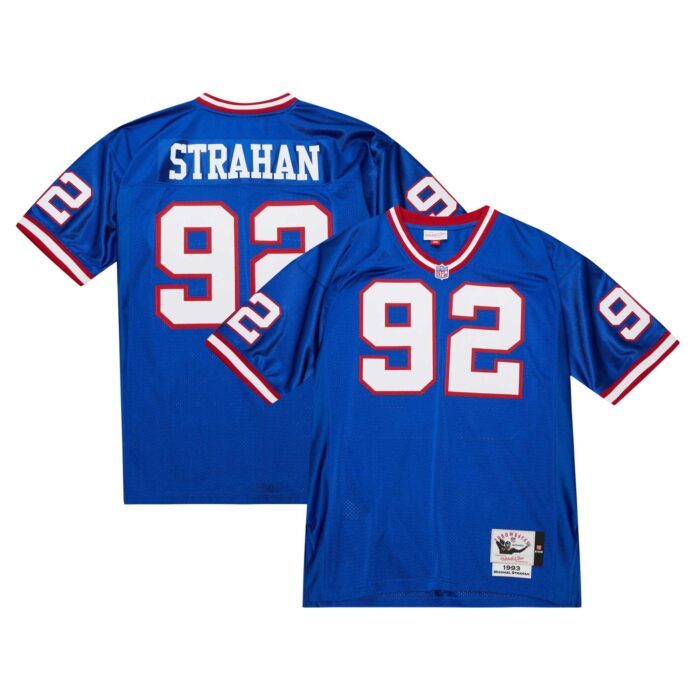 None Men's NY Giants Top-Grade Authentic Jersey for NFL Fans