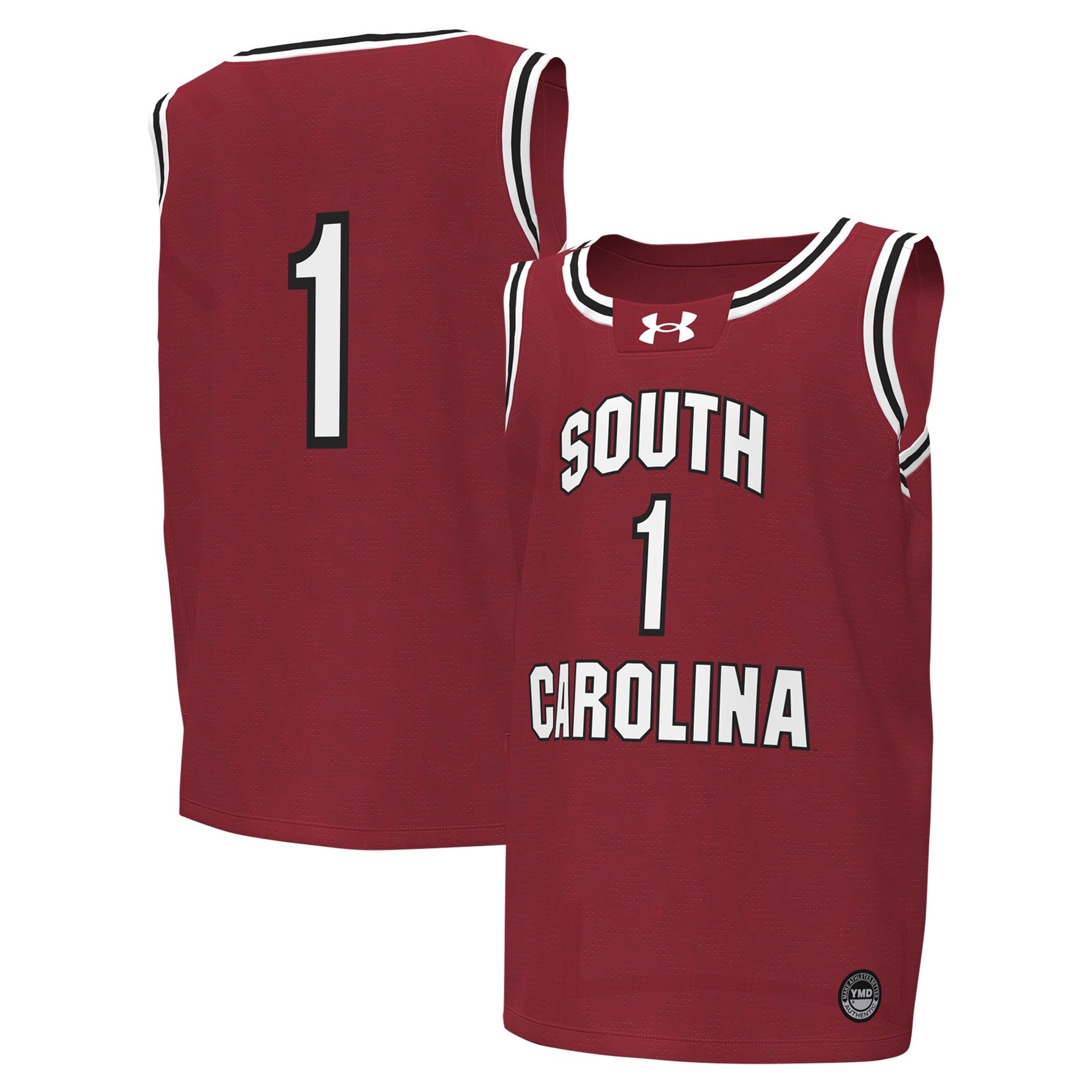 [NJP] #1South Carolina Gamecocks Replica Basketball Jersey - Garnet