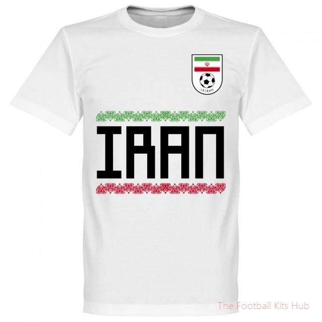 Men Iran Team T-Shirt - White