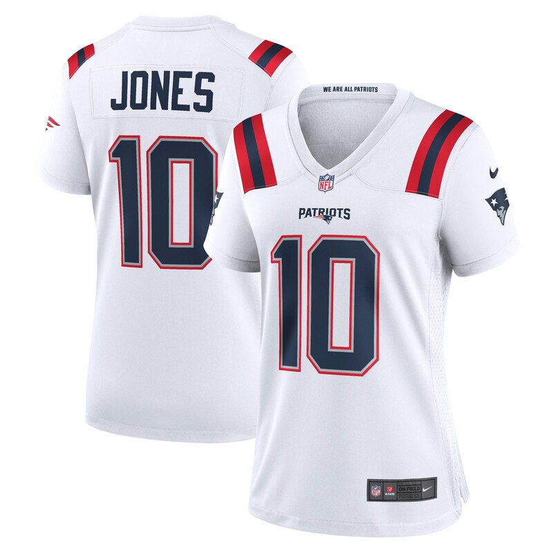 None Mac Jones Star Player NE Patriots Premium Jersey Football Apparel