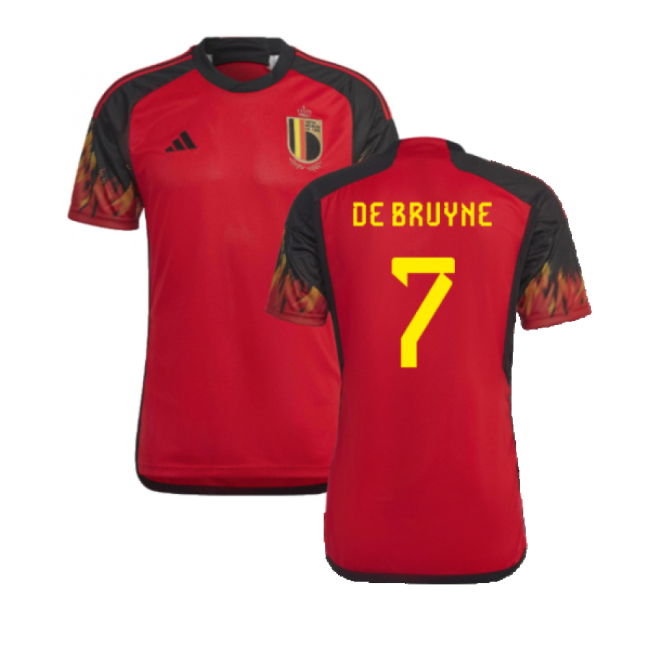 Premium 2022-2023 Belgium Home Soccer Tournament Jersey