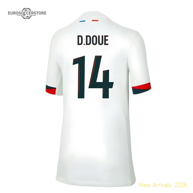 Psg Legacy D.doue Away Jersey Stretchy Flexible Anti-odor