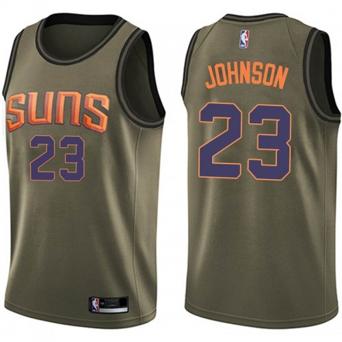 Superior Suns #23 Cameron Johnson 2024 Icon NBA Swingman Jersey Green