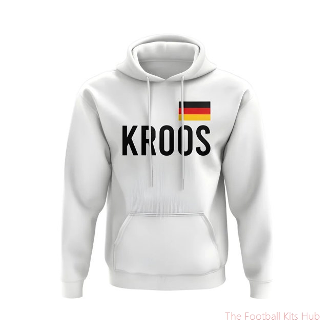 Toni Kroos Germany Name Hoody (White)