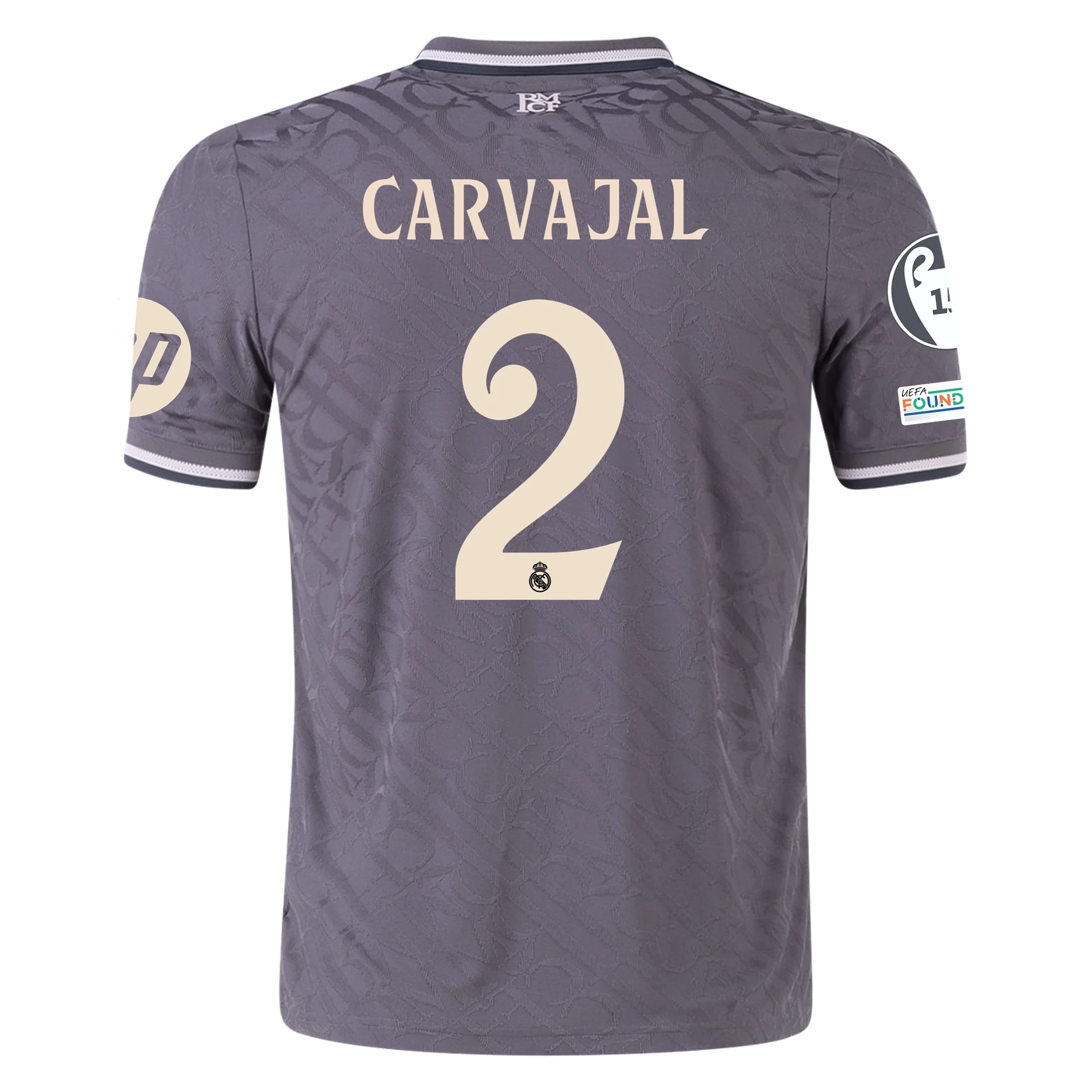 Real Madrid Carvajal 2024-2025 UCL Third Jersey – Authentic Shirt