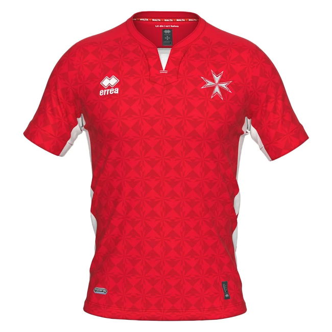 2022-2023 Malta Home Shirt (Your Name) Official Authentic