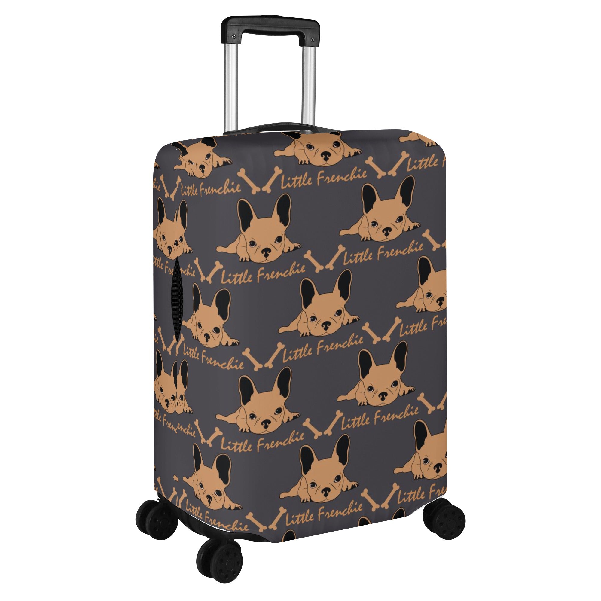 French Bulldog Ivy Luggage Cover Cute Frenchie Essential
