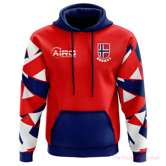 2025-2026 Norway Home Concept Football Hoody (Kids)