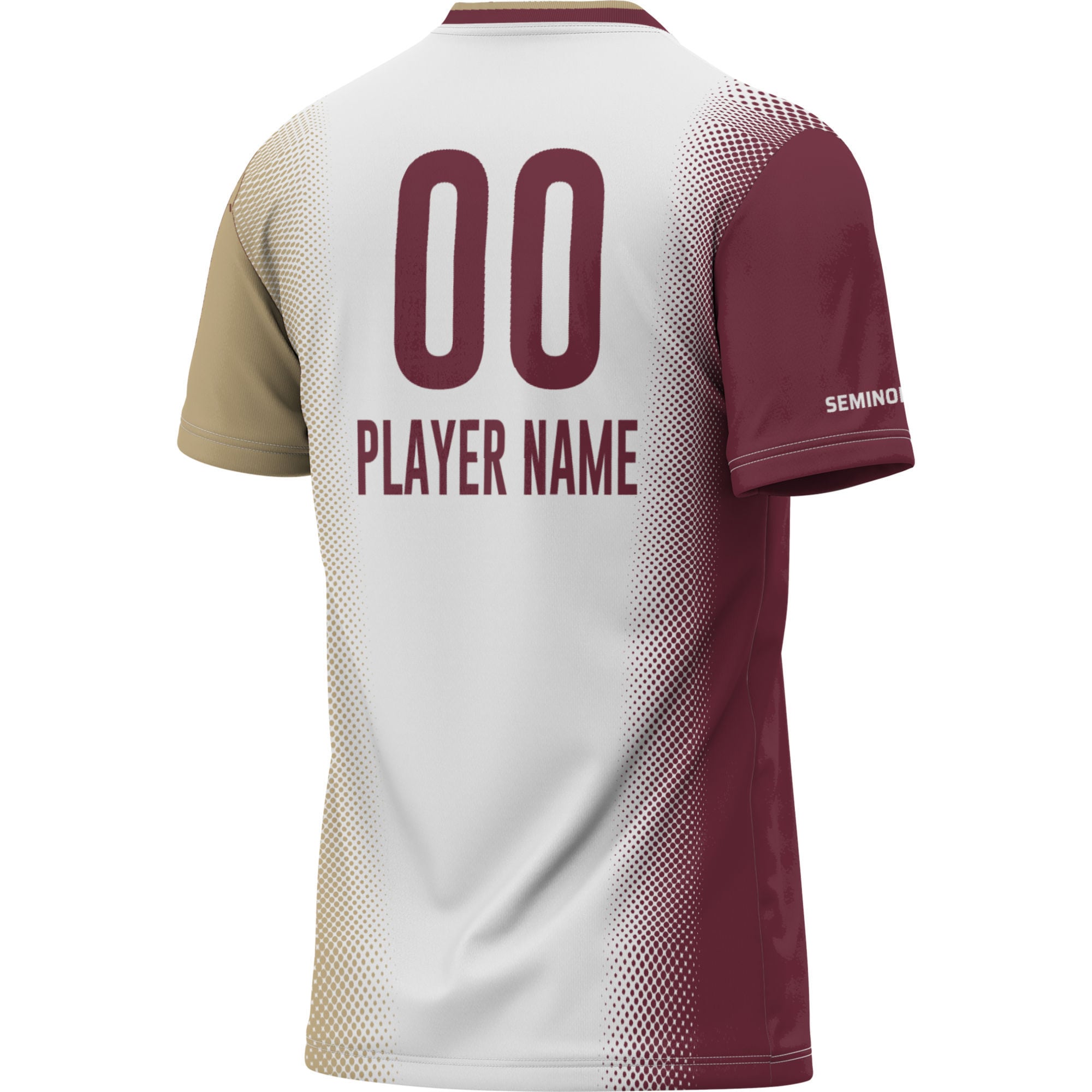 [NJP] Florida State Seminoles GameDay Greats Unisex NIL Pick-A-Player Lightweight Women's Soccer Jersey - White
