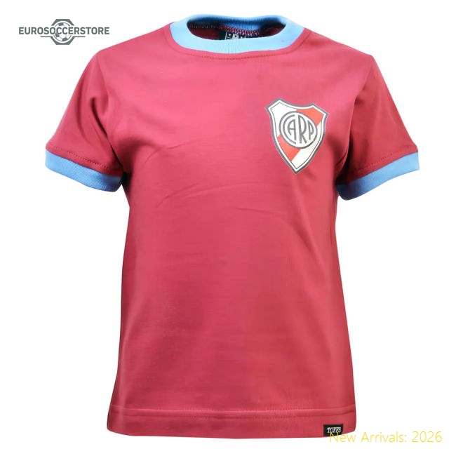 Football Team Kids Durable River Plate Jersey 2025-2026 Soft-touch