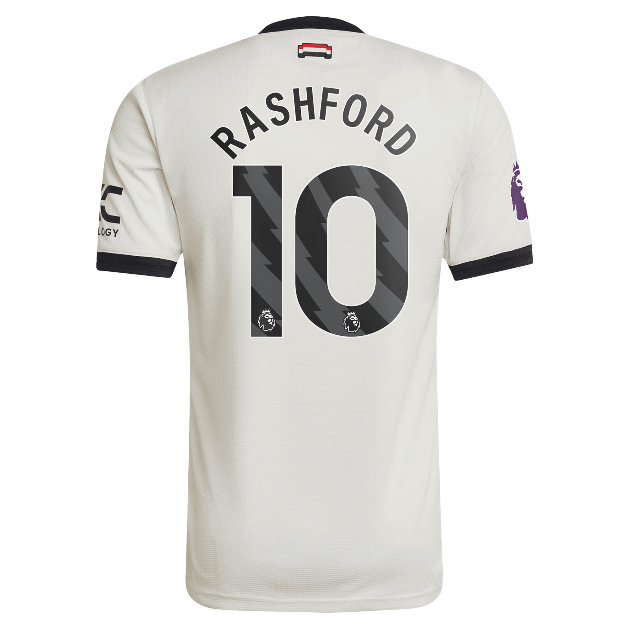 [ESK] Marcus Rashford Manchester United Originals 2024/25 Third Authentic Jersey - Cream
