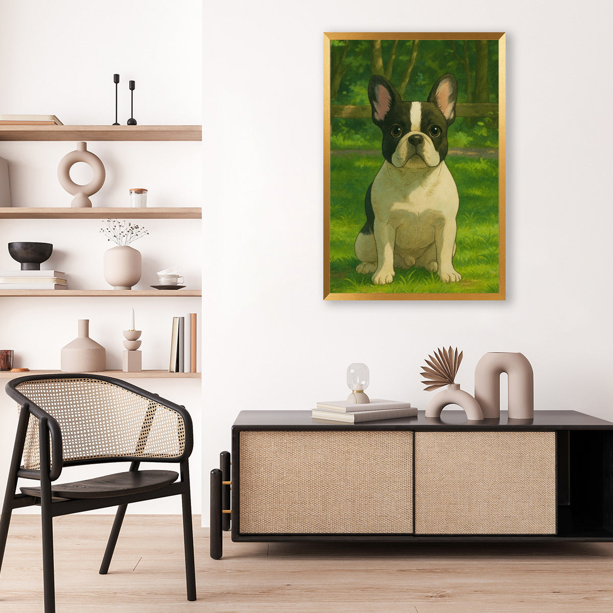 Pet-Lover Chanel - Personalized Vertical Framed Poster • Wall Decorat...