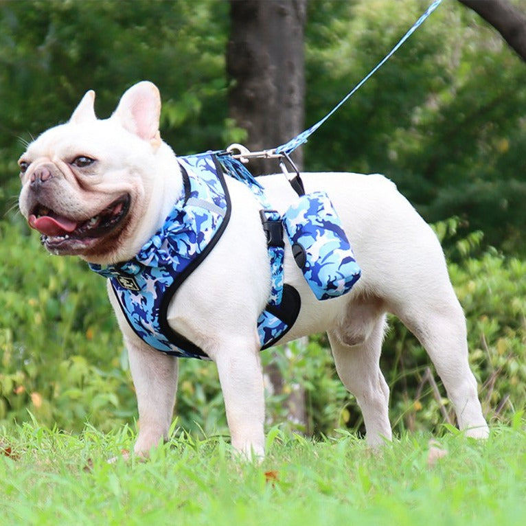 Fily Petz™ - Adjustable French Bulldog Harness Set (V2) (WS992)