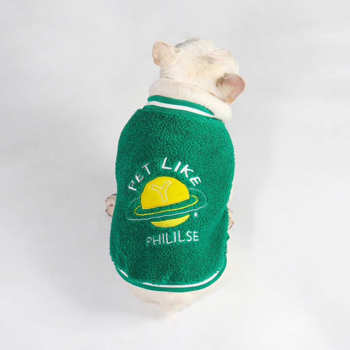 French Bulldog Chicpup Warm Frenchie Baseball Jacket Soft Fleece Dog