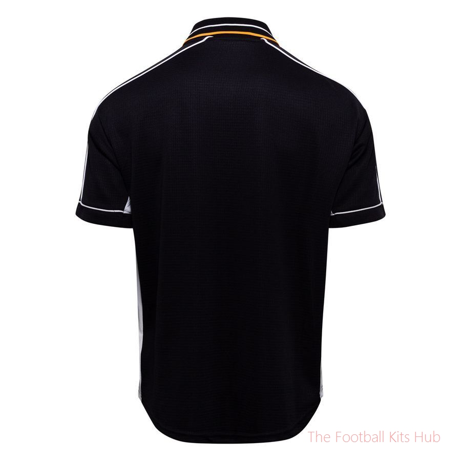 St. Pauli Retro Football Shirt - Black/White