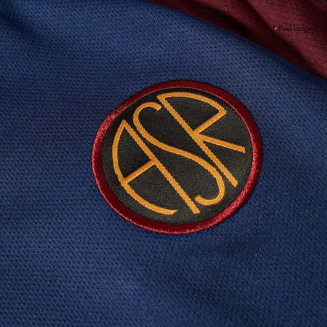 Kid's Roma Third Away Soccer Jersey Kit(Jersey+Shorts) 2024/25Authenti