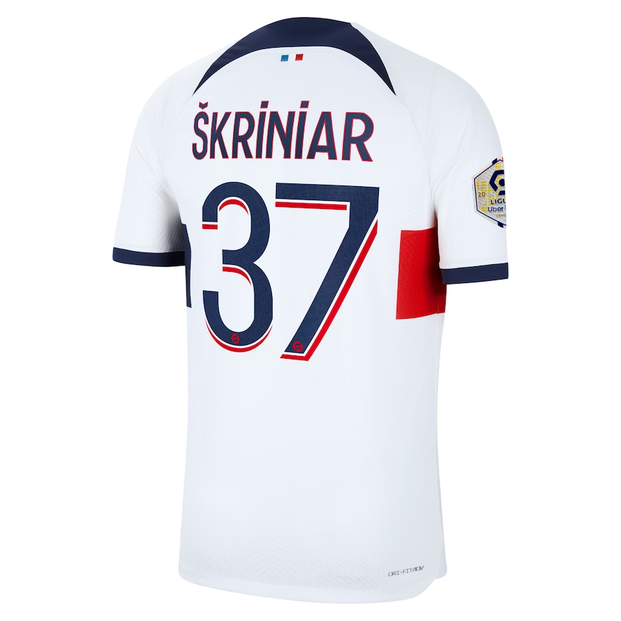 Paris Saint‑Germain FC Saint-Germain 2023-2024 Lig Away Jersey – Authentic Shirt