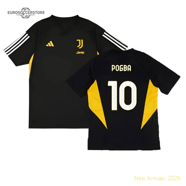2023-2024 Black And Whites Training Shirt (black) (pogba 10)