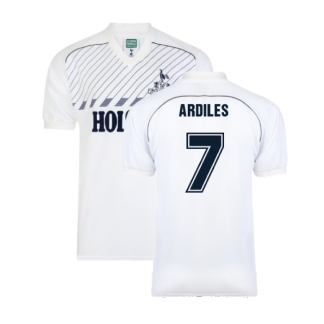 Tottenham 1986 Retro Home Top (Ardiles 7)