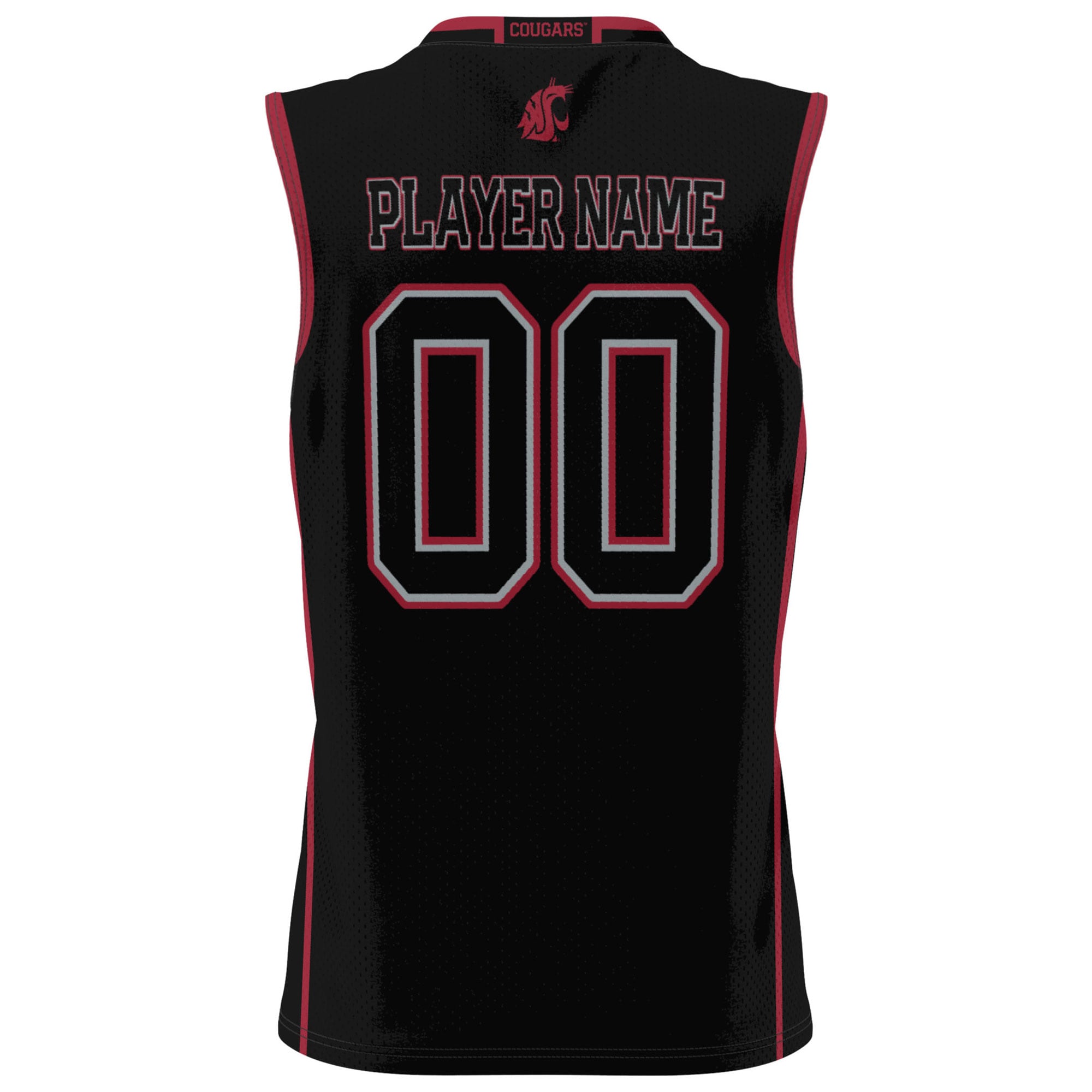 [NJP] Washington State Cougars GameDay Greats Youth NIL Pick-A-Player Men's Basketball Jersey - Black