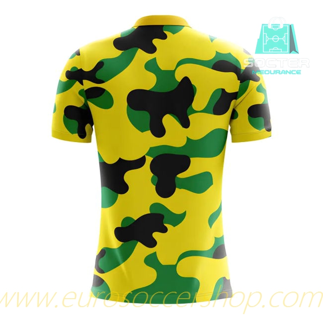 2025-26 Edition Jamaica Home Football Shirt Design Concept