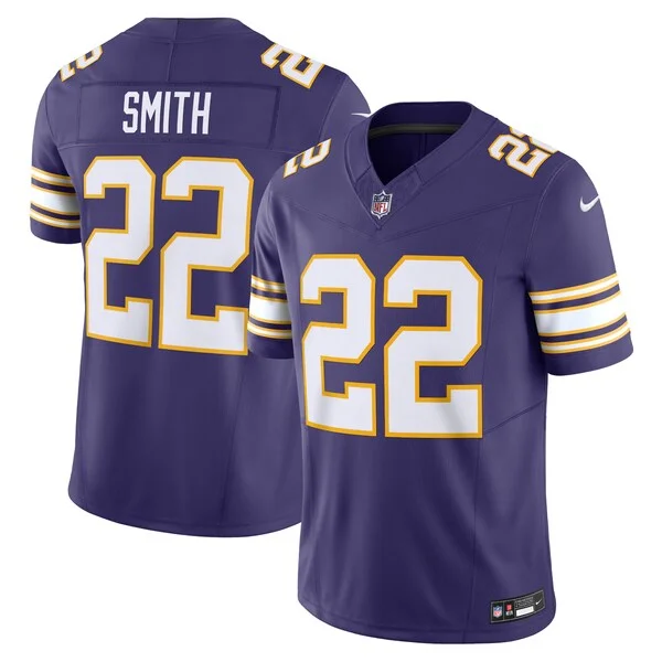None Limited NFL Jersey - Purple | Elite Football Apparel | NFL Footba