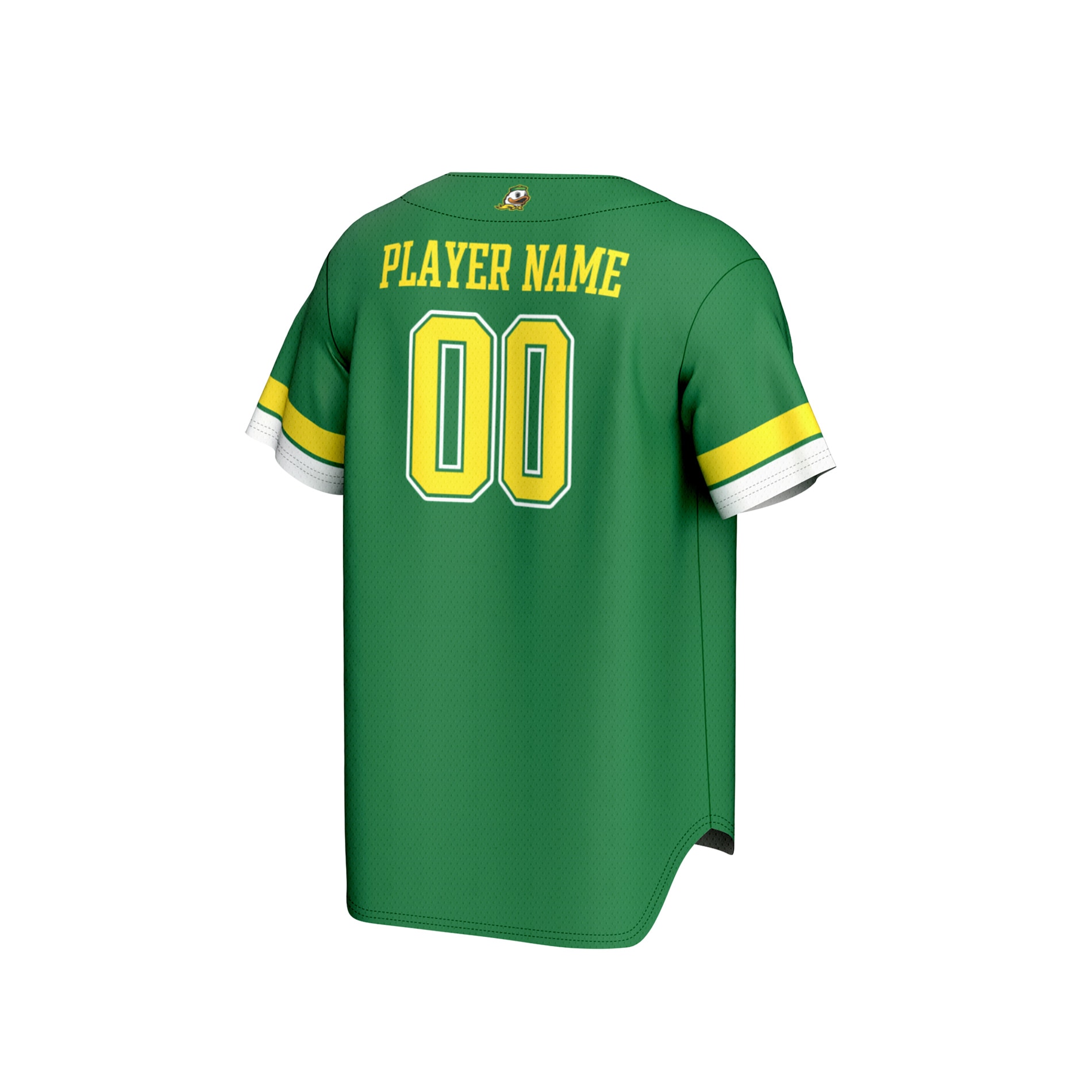 [NJP] Oregon Ducks GameDay Greats Unisex Personalized Collegiate Baseball Fashion Jersey - Green