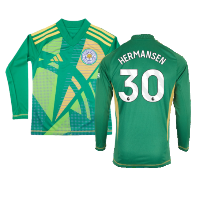Authentic 2024-2025 Leicester City Home Goalkeeper Shirt (green)