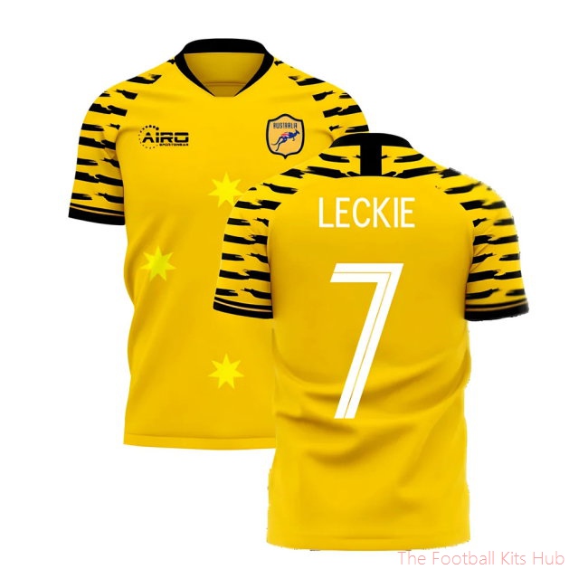 Australia 2025-2026 Home Concept Football Kit (Libero) (LECKIE 7)
