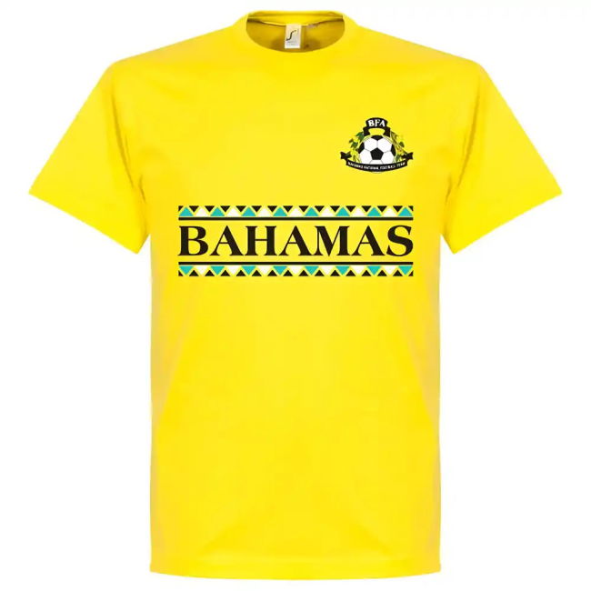 Tournament-Edition Bahamas Team T-Shirt - Yellow Elite Fan-Favorite