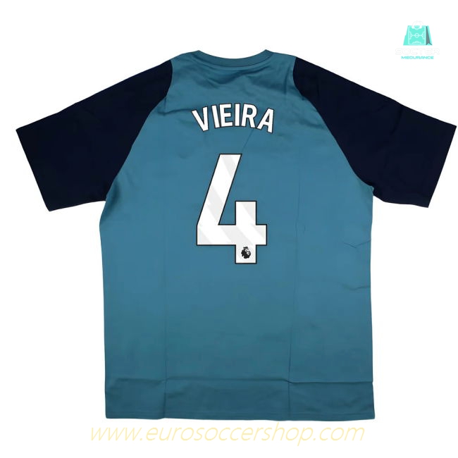 2025-2026 Arsenal Training Tee (Blanch Blue) (Vieira 4)