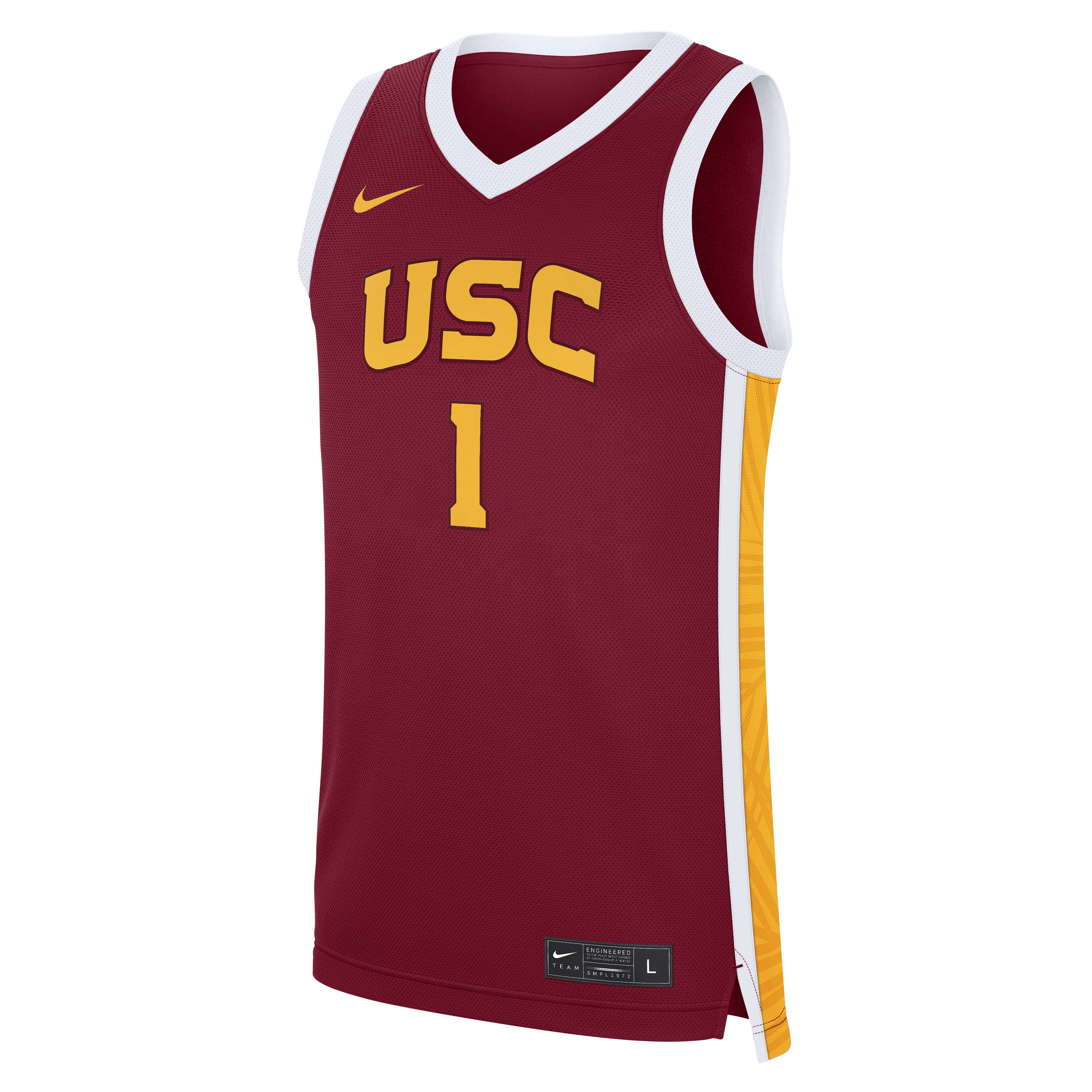 [DDG] USC Trojans Unisex Road Replica Basketball Jersey - Cardinal