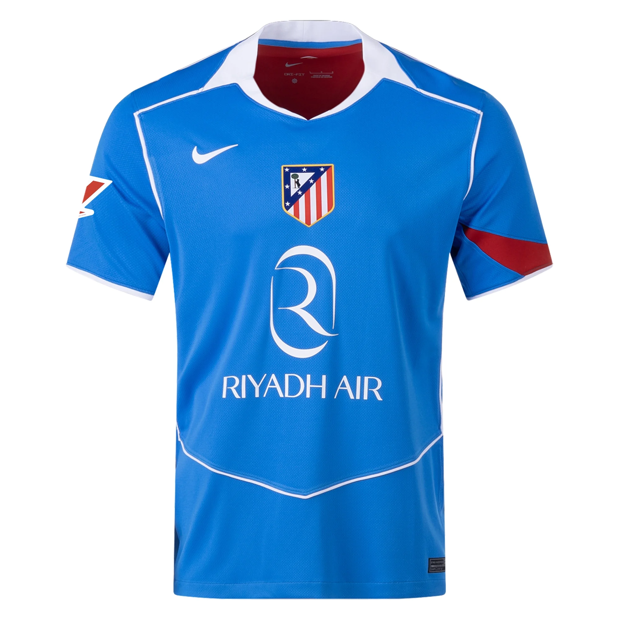 Atletico Madrid Red) 2025-2026 La  Third Jersey – Authentic Shirt