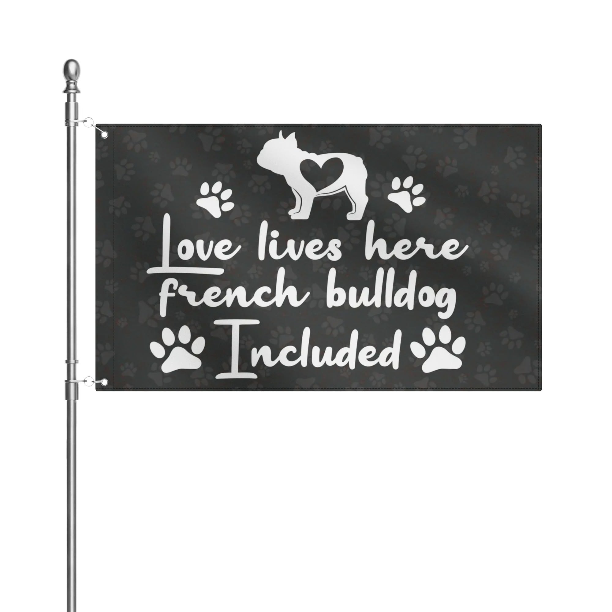 French Bulldog Milo Garden Flags For Frenchie Lovers Comfy Pet Product