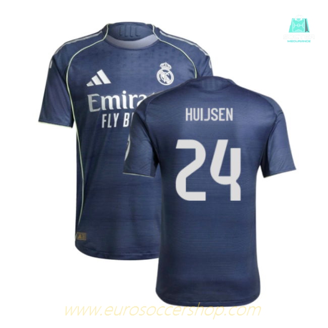 2025-2026 Real Madrid Authentic Away Shirt (Huijsen 24)
