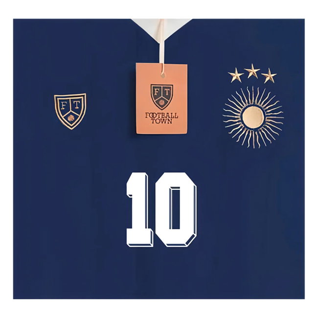 Argentina Sol Away Vintage Away Football Shirt