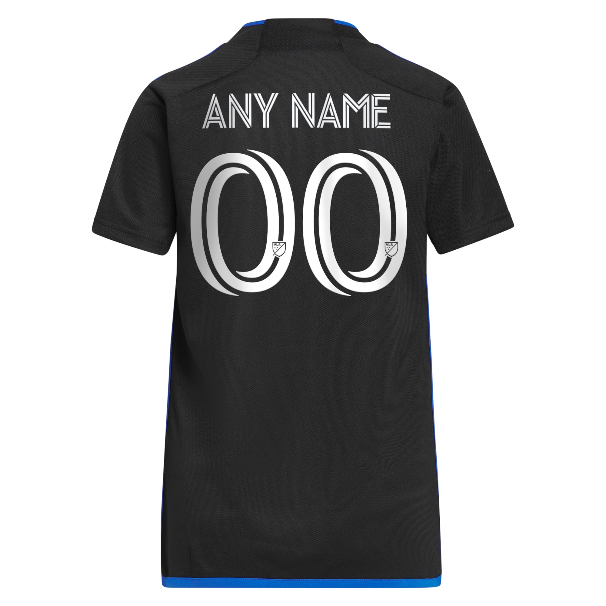 [SJH] San Jose Earthquakes Women's 2023 Active Fault Jersey Replica Custom Jersey - Blue