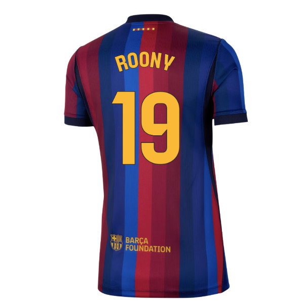 [HP] 2026-2027 Barcelona Home Shirt (Womens) (Roony 19)